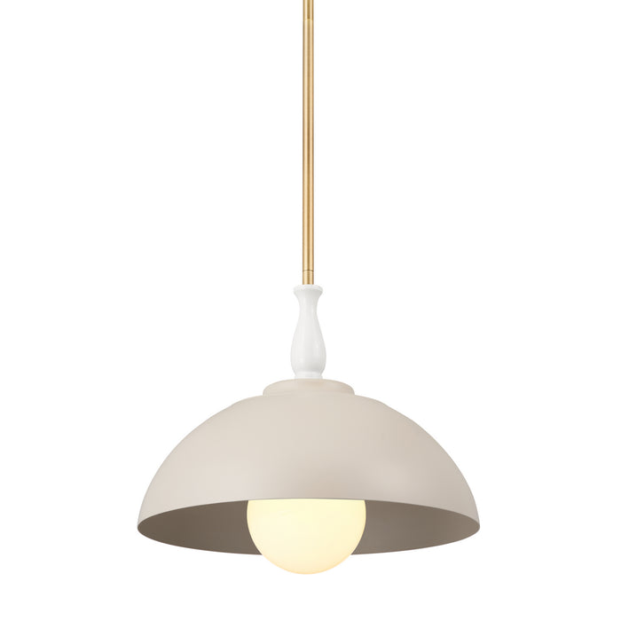 Kichler 52476GRG One Light Pendant, Greige