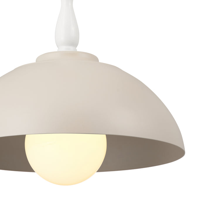 Kichler 52476GRG One Light Pendant, Greige