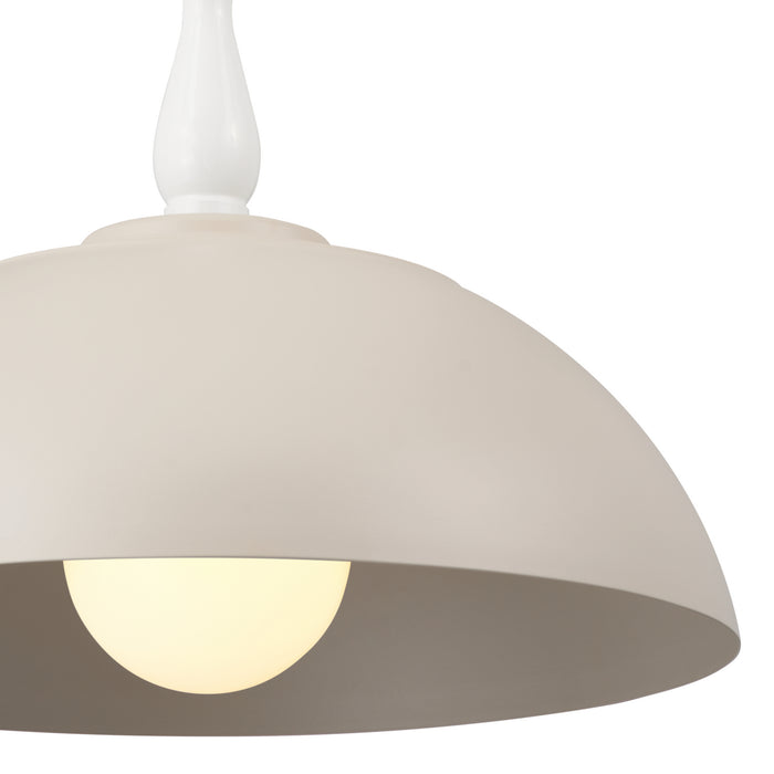Kichler 52477GRG One Light Pendant, Greige