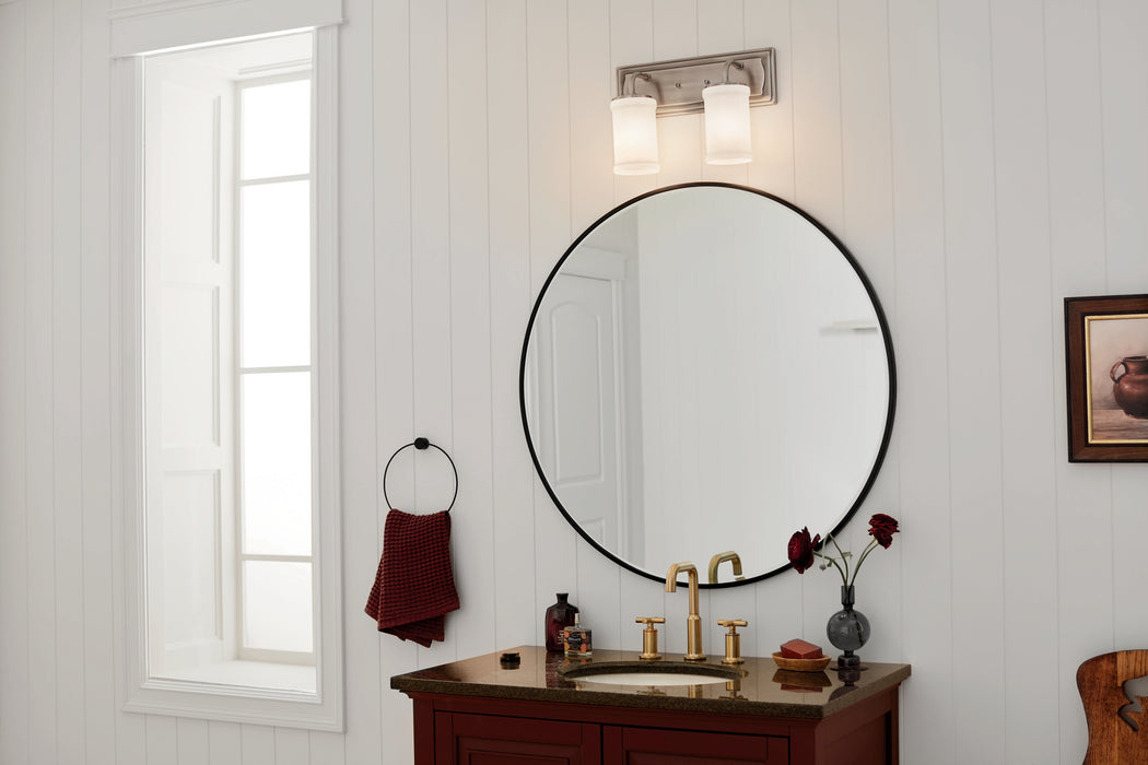 Kichler 55130CLP Two Light Bath, Classic Pewter