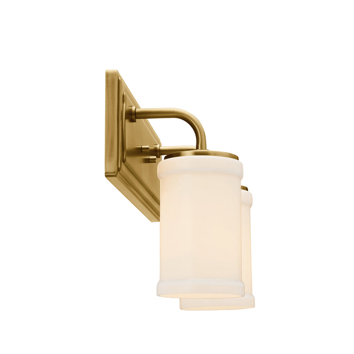 Kichler 55130NBR Two Light Bath, Natural Brass