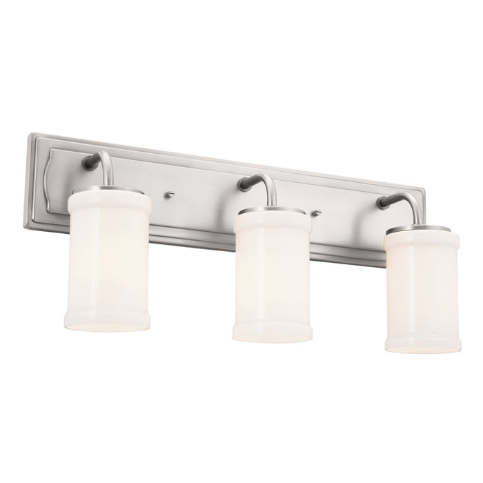 Kichler 55131CLP Three Light Bath, Classic Pewter