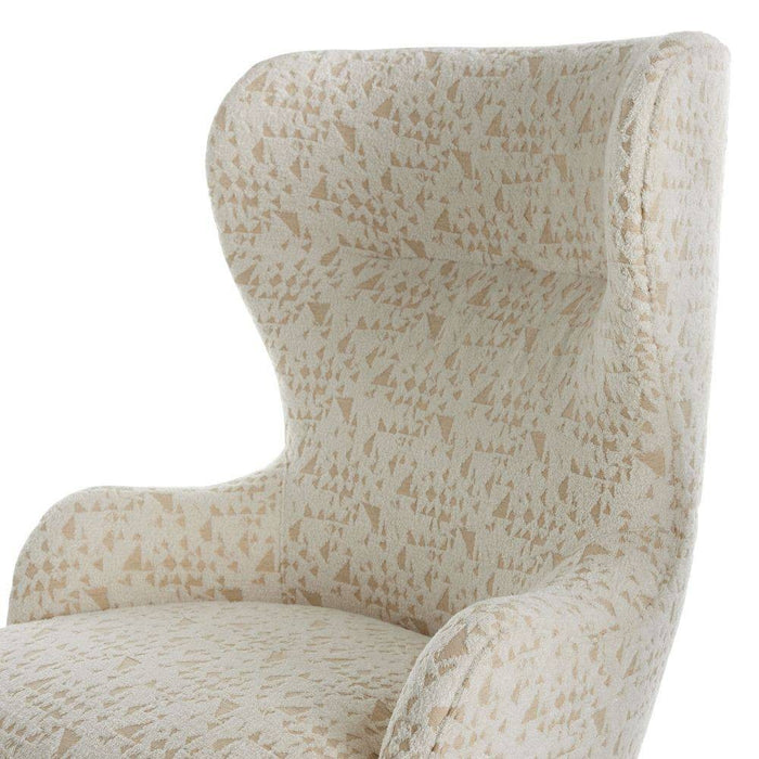 Arteriors 8162 Accent Chair, Facet Cream