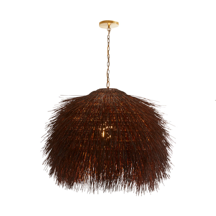 Arteriors 45117 One Light Pendant, Dark Brown
