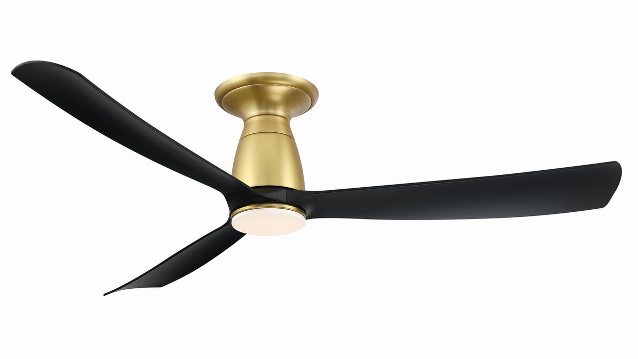 Fanimation FPD8547BSBL 44" Ceiling Fan, Brushed Satin Brass