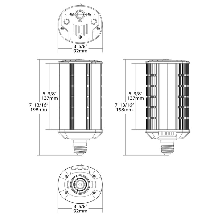 Satco S28929 Light Bulb, White