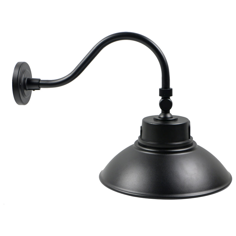 Nuvo Lighting 65-661 LED Gooseneck, Black