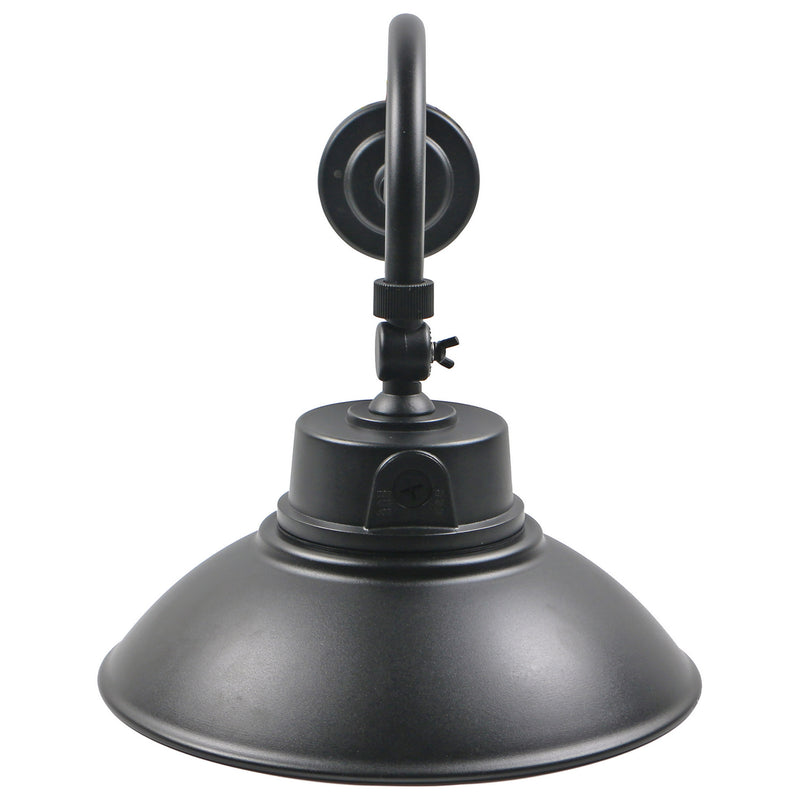 Nuvo Lighting 65-661 LED Gooseneck, Black
