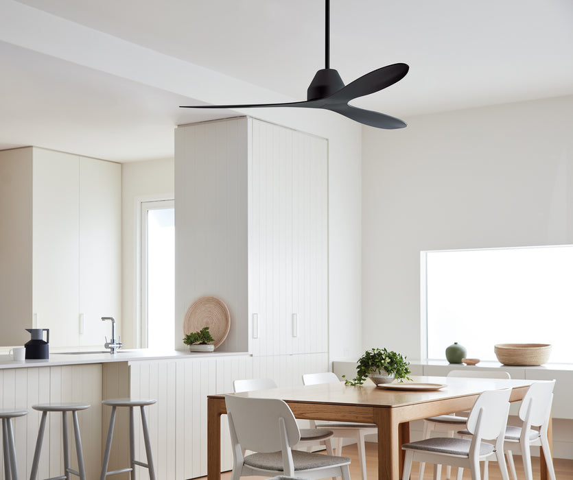 Beacon Lighting 21304101 56``Ceiling Fan, Black