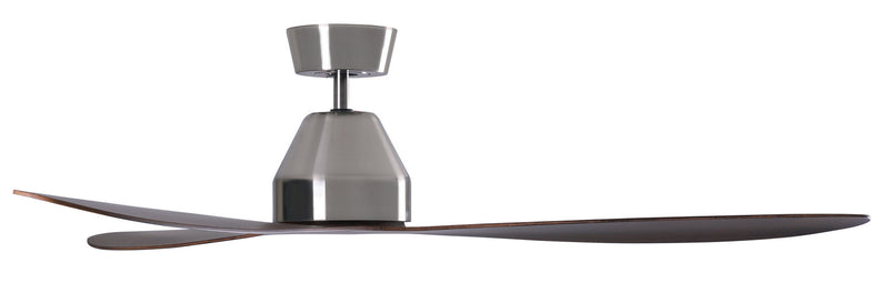 Beacon Lighting 21304201 56" Ceiling Fan, Brushed Chrome