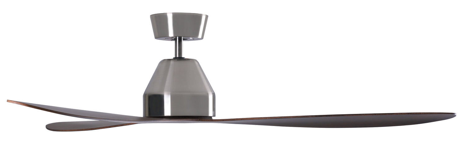 Beacon Lighting 21304201 56" Ceiling Fan, Brushed Chrome