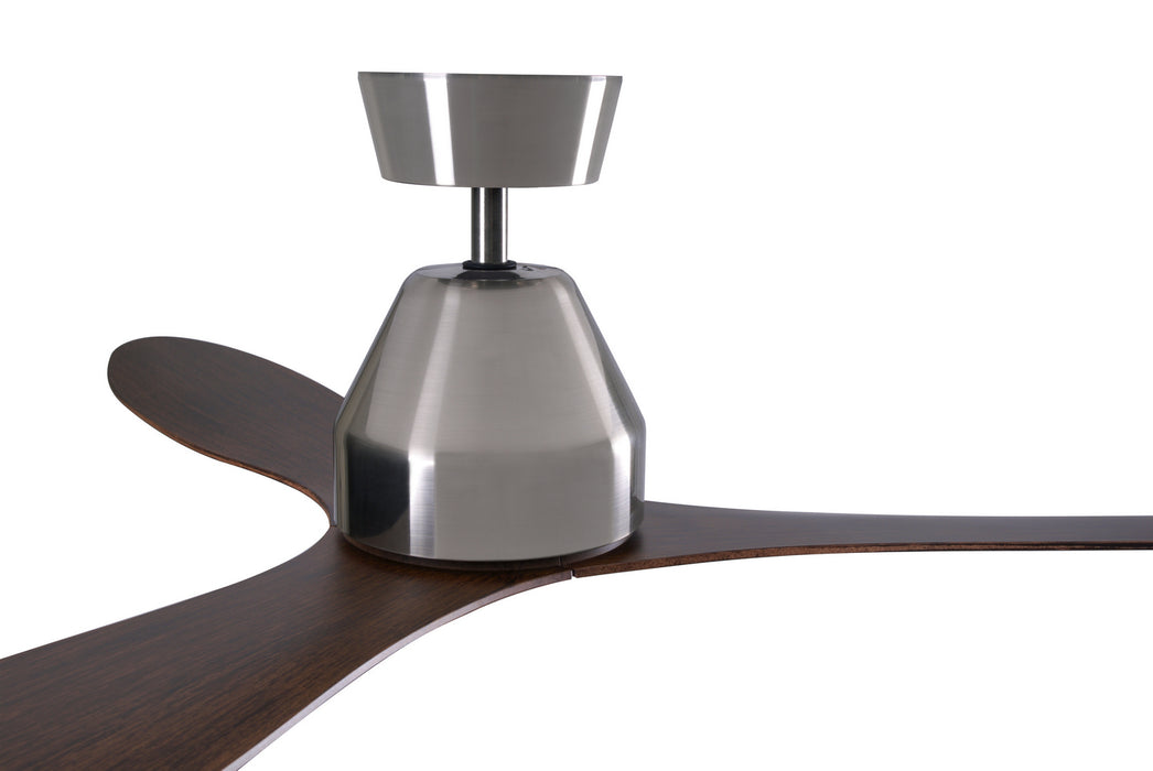 Beacon Lighting 21304201 56" Ceiling Fan, Brushed Chrome