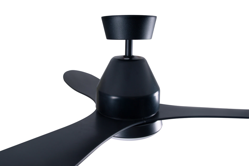Beacon Lighting 21304401 56``Ceiling Fan, Black