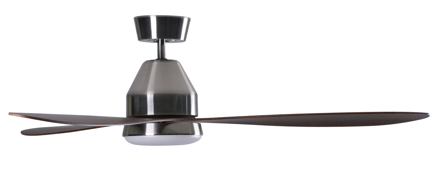 Beacon Lighting 21304501 56``Ceiling Fan, Brushed Chrome