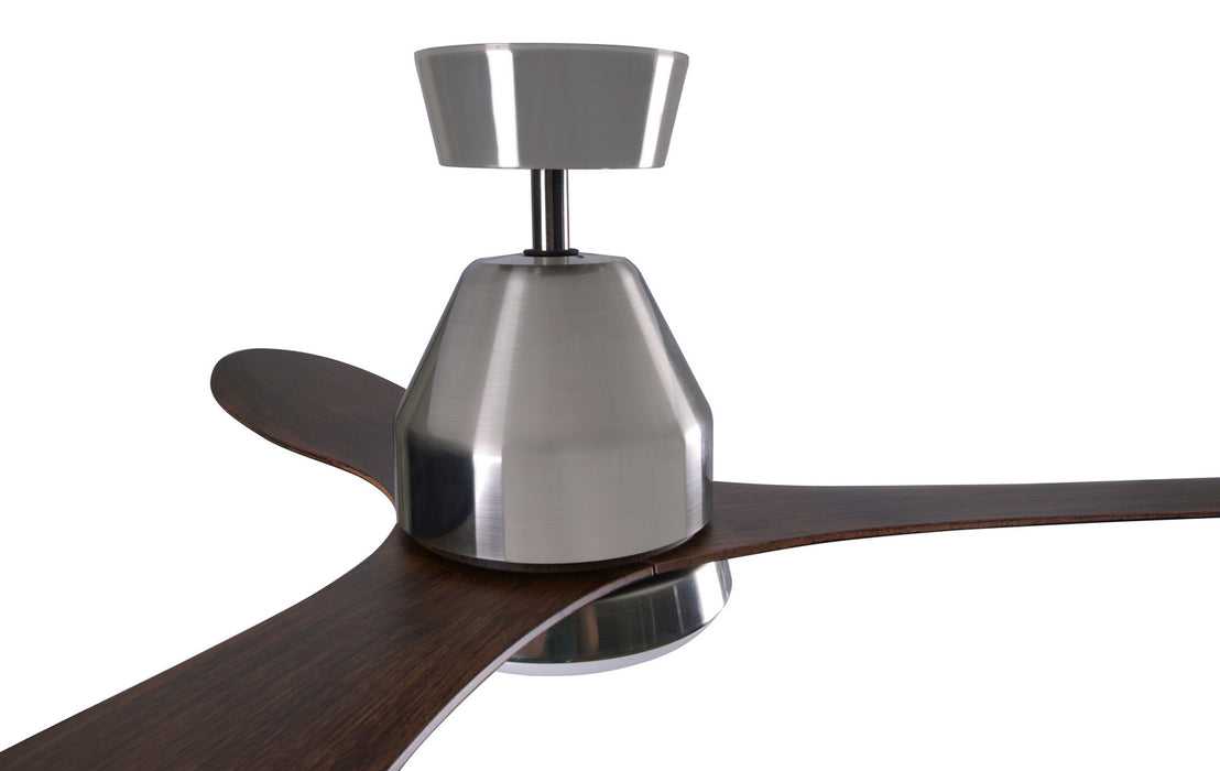 Beacon Lighting 21304501 56``Ceiling Fan, Brushed Chrome