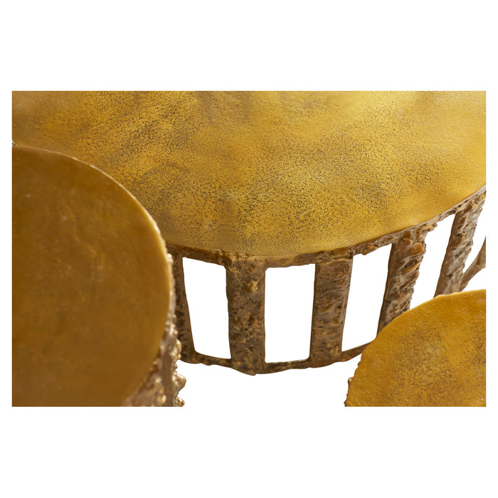 Cyan 11143 Coffee Table, Gold