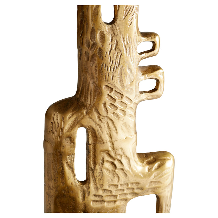 Cyan 11175 Sculpture, Gold