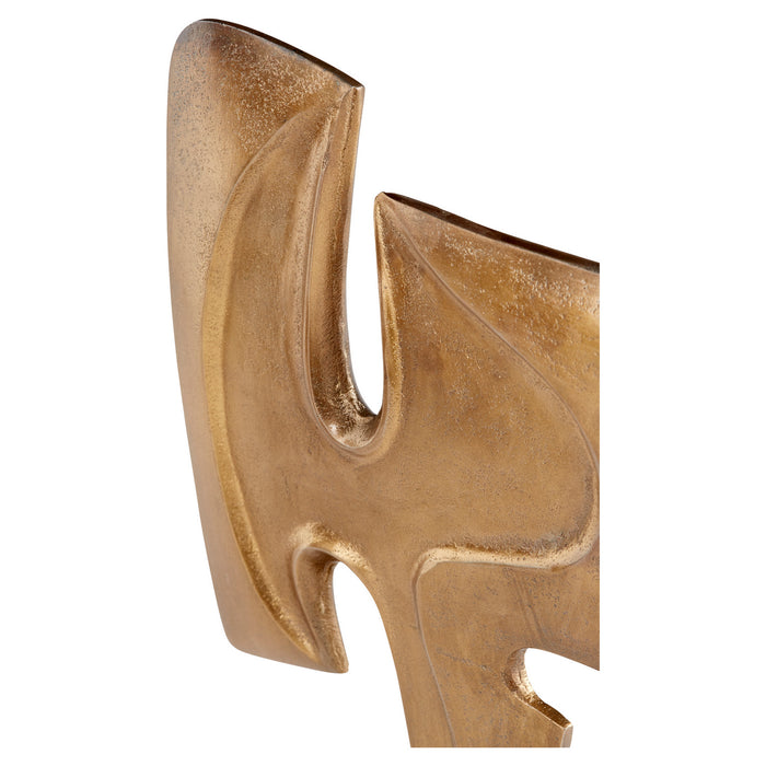 Cyan 11177 Sculpture, Gold
