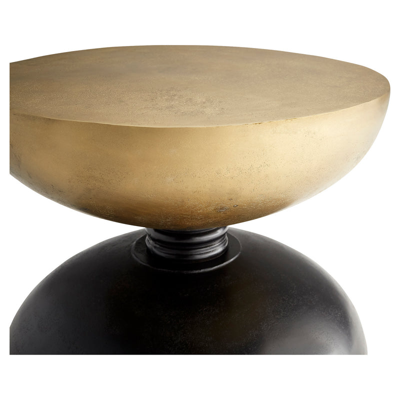Cyan 11180 Table, Noir And Gold