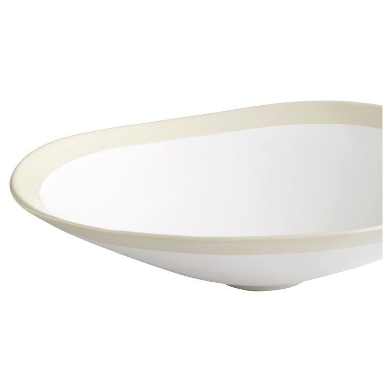 Cyan 11212 Bowl, White