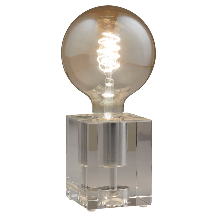 Cyan 11218-1 One Light Table Lamp, Clear