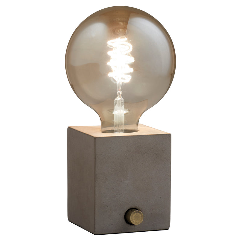 Cyan 11219 One Light Table Lamp, Grey