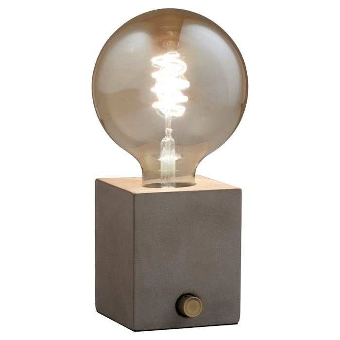 Cyan 11219 One Light Table Lamp, Grey