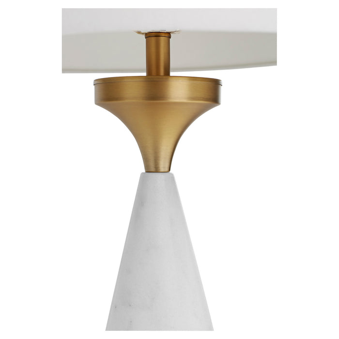 Cyan 11220 One Light Table Lamp, White