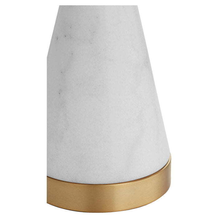 Cyan 11220 One Light Table Lamp, White