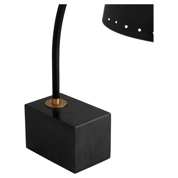 Cyan 11221 One Light Table Lamp, Black