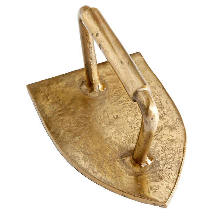 Cyan 11232 Sculpture, Aged Brass