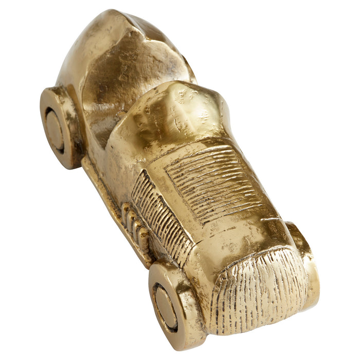 Cyan 11235 Sculpture, Aged Brass