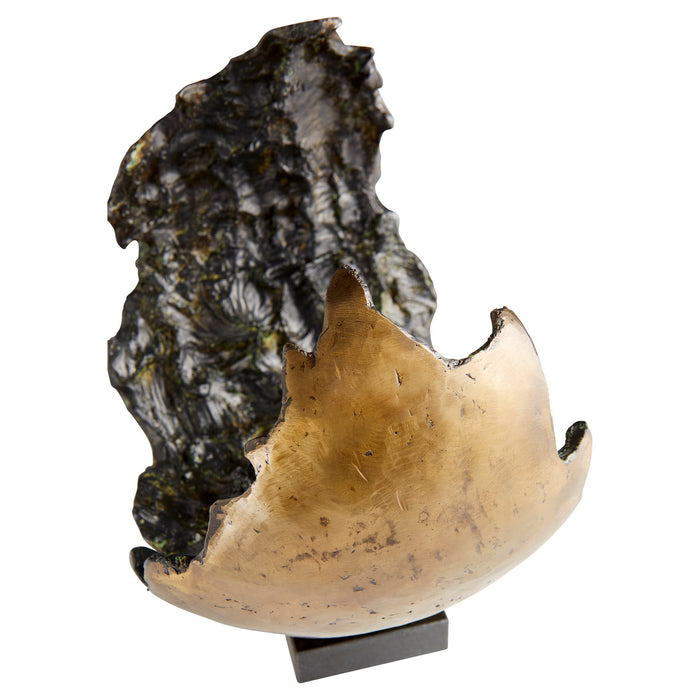 Cyan 11242 Sculpture, Gold And Black