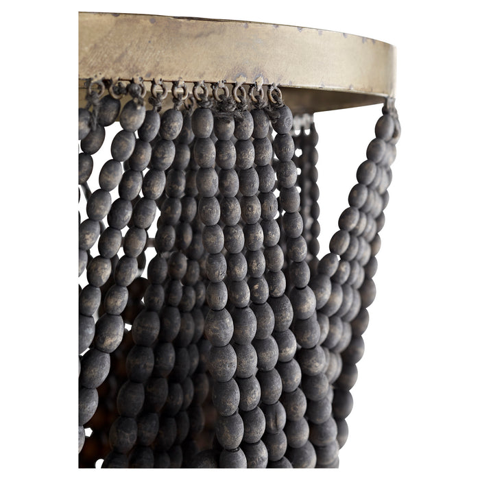 Cyan 11245 One Light Pendant, Tinted Raw Iron