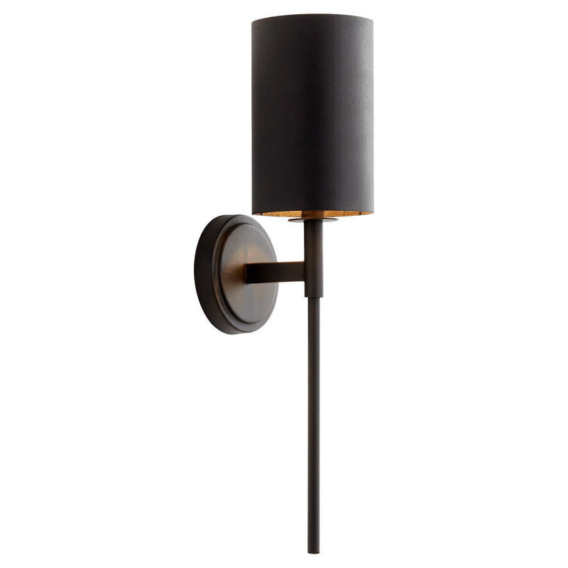 Cyan 11261 One Light Wall Mount, Noir