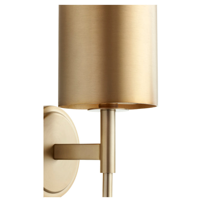 Cyan 11262 One Light Wall Mount, Aged Brass