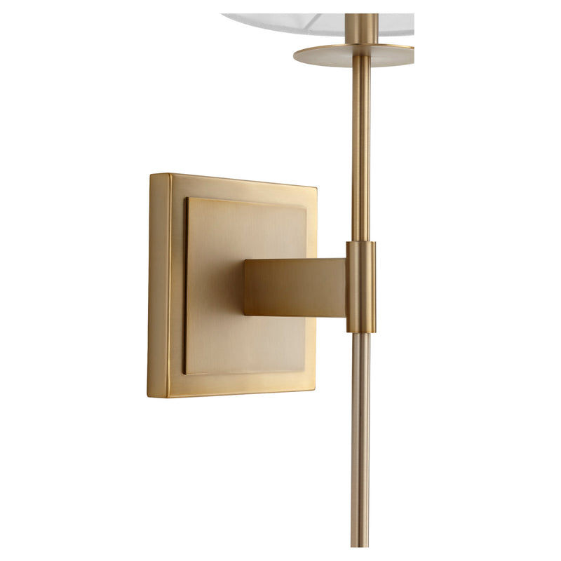 Cyan 11264 One Light Wall Mount, Aged Brass