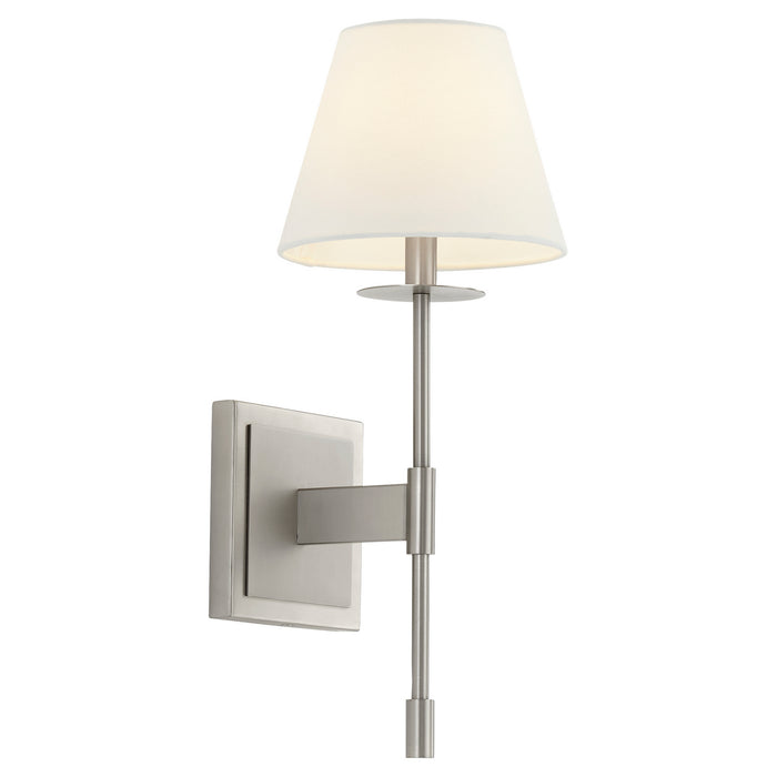 Cyan 11265 One Light Wall Mount, Satin Nickel