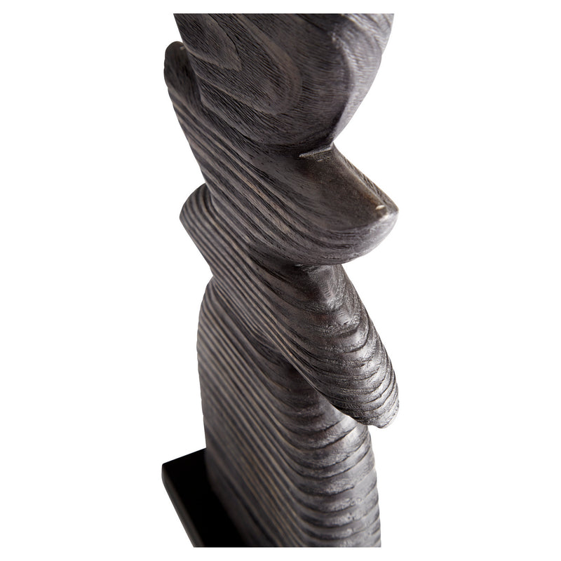 Cyan 11281 Sculpture, Black