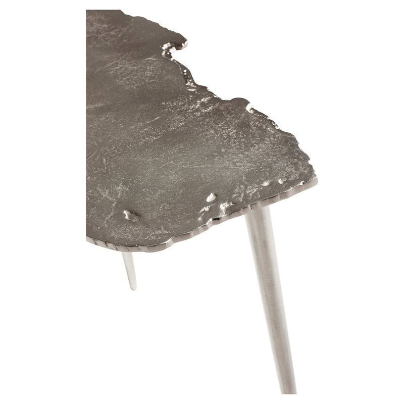 Cyan 11297 Side Table, Antique Nickel