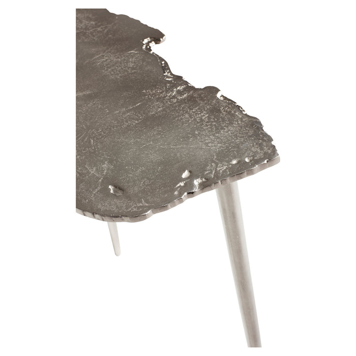 Cyan 11297 Side Table, Antique Nickel
