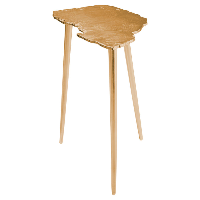 Cyan 11298 Side Table, Aged Gold