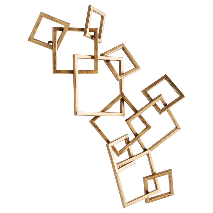 Cyan 11306 Wall Decor, Antique Brass