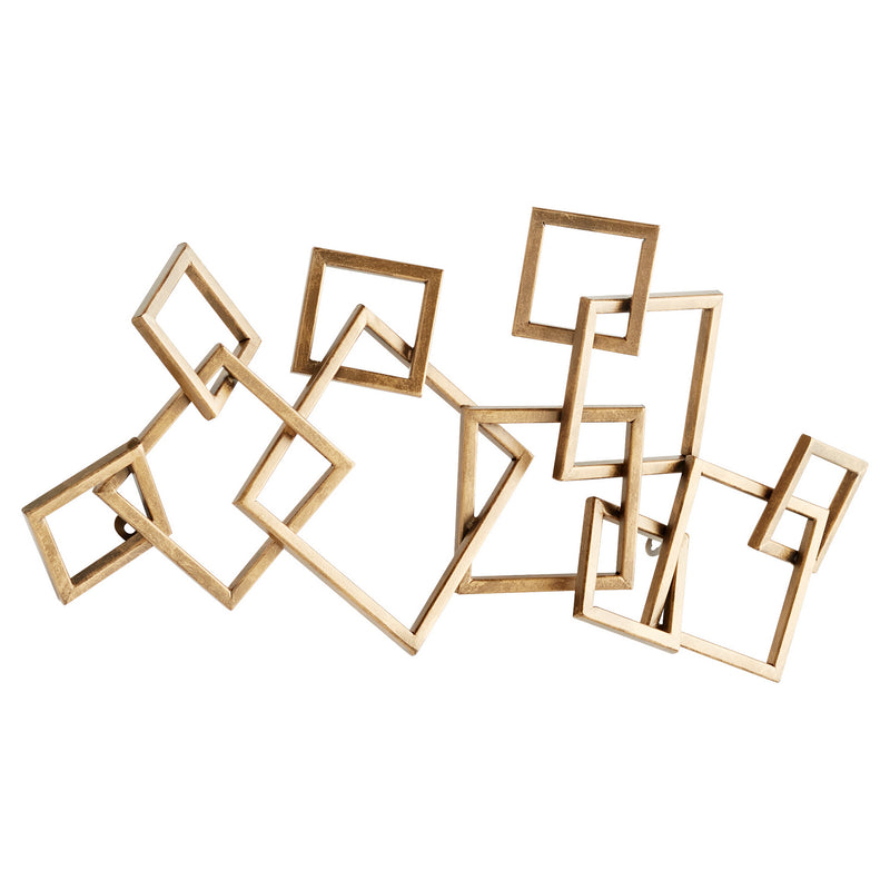 Cyan 11306 Wall Decor, Antique Brass