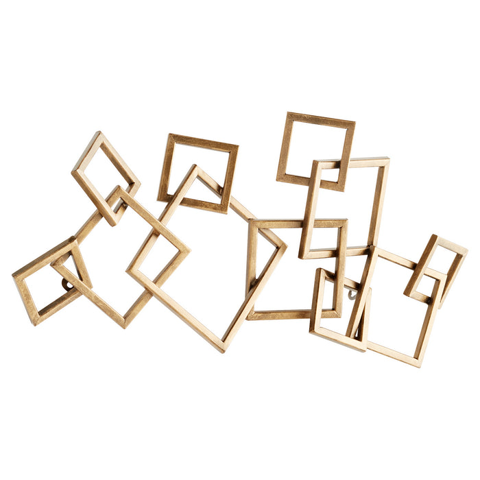 Cyan 11306 Wall Decor, Antique Brass