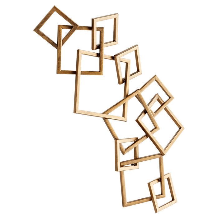 Cyan 11307 Wall Decor, Antique Brass