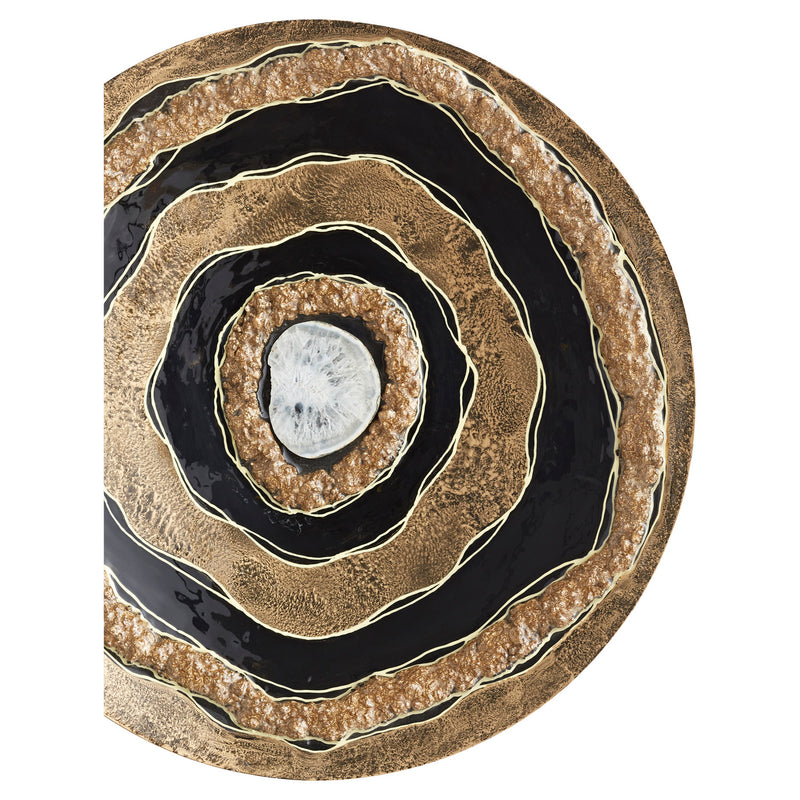 Cyan 11324 Wall Decor, Gold And Black