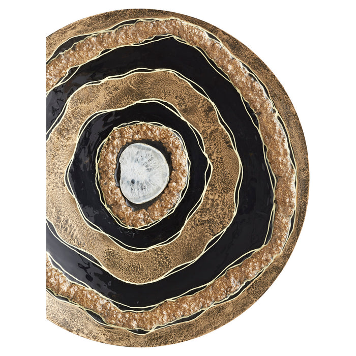 Cyan 11324 Wall Decor, Gold And Black
