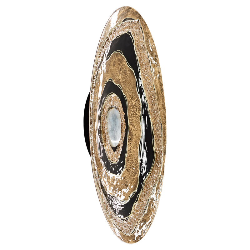 Cyan 11325 Wall Decor, Gold And Black