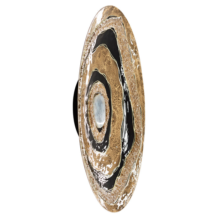 Cyan 11325 Wall Decor, Gold And Black